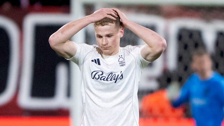 Nottingham Forest's Zach Abbott