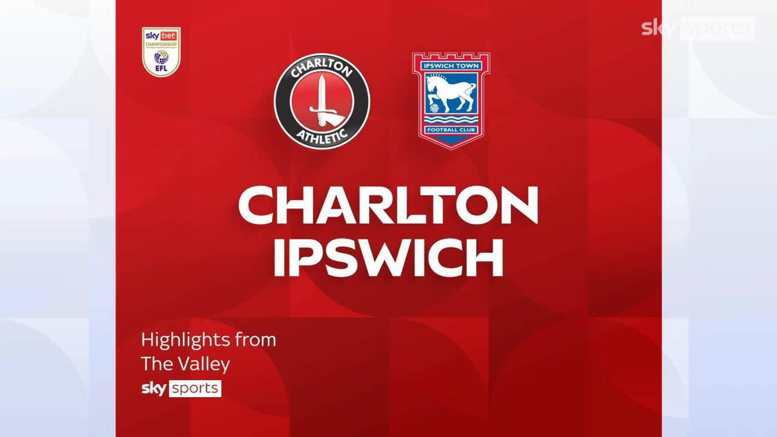 Charlton Athletic 1-2 Ipswich Town 