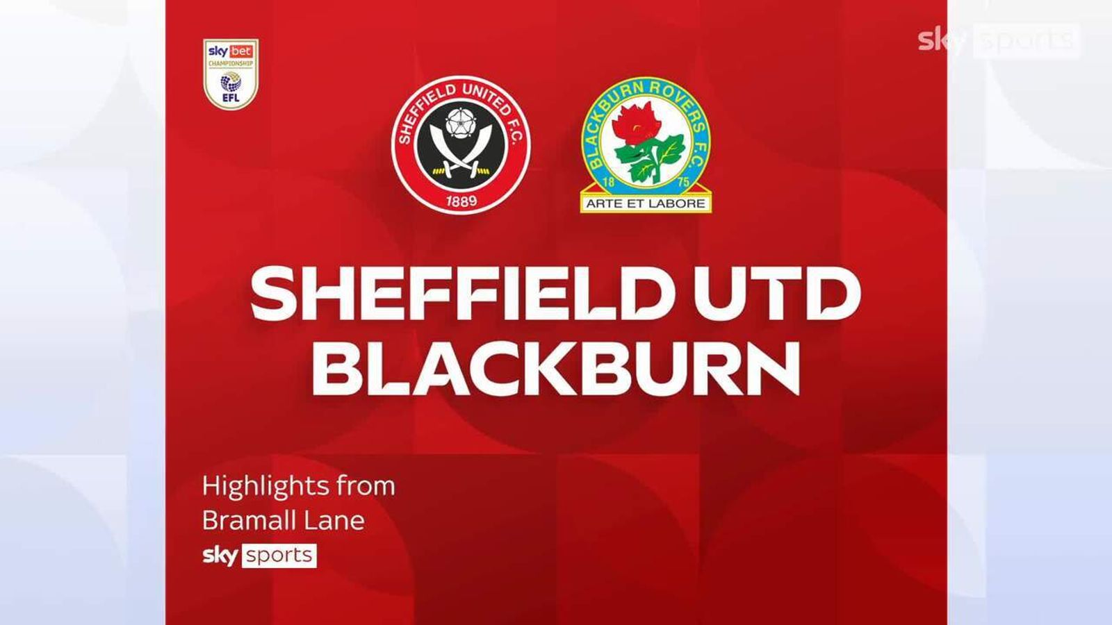Sheffield United 1-3 Blackburn Rovers | Championship highlights