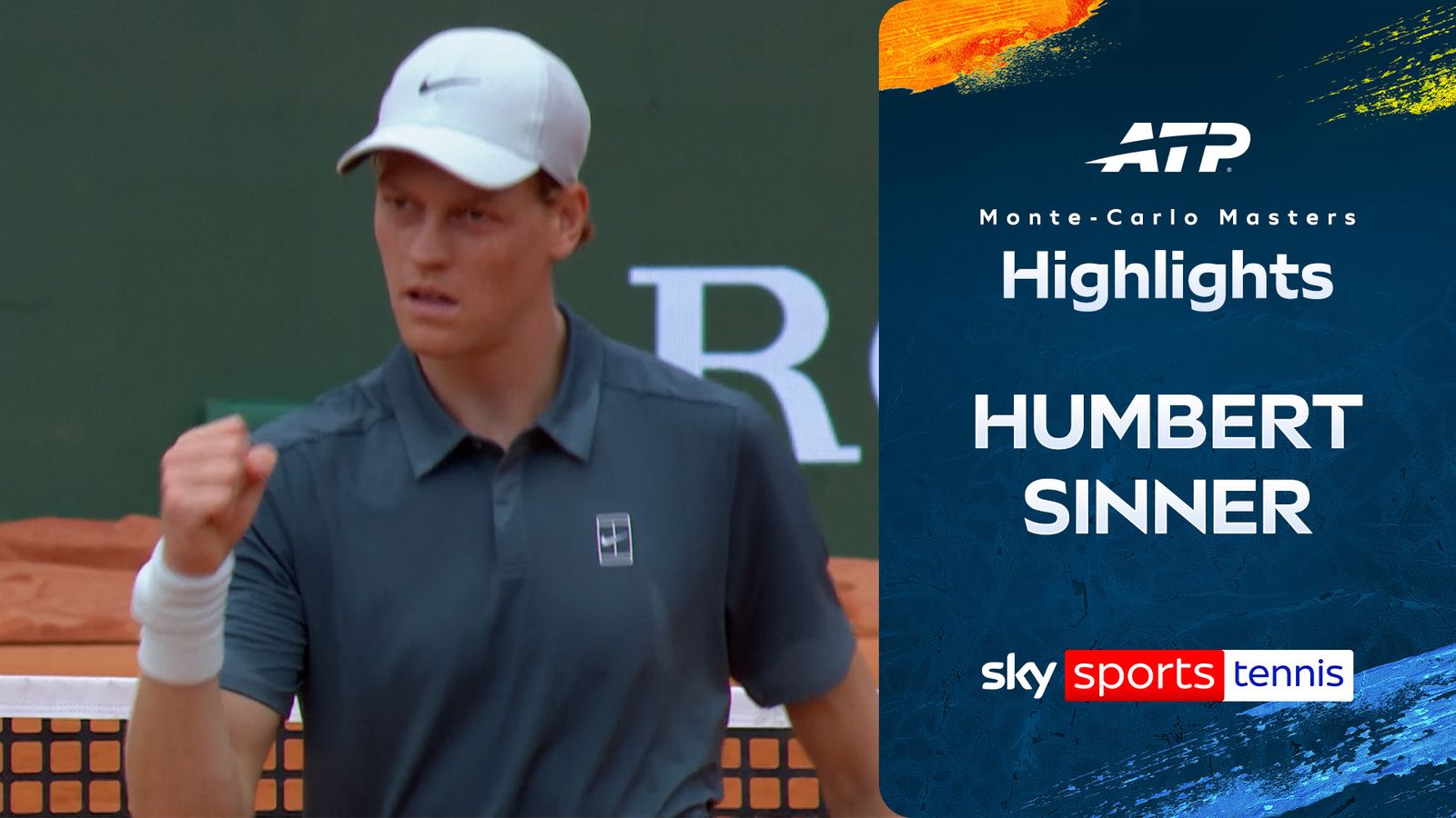 Sinner drops only three games in dominant Monte Carlo display