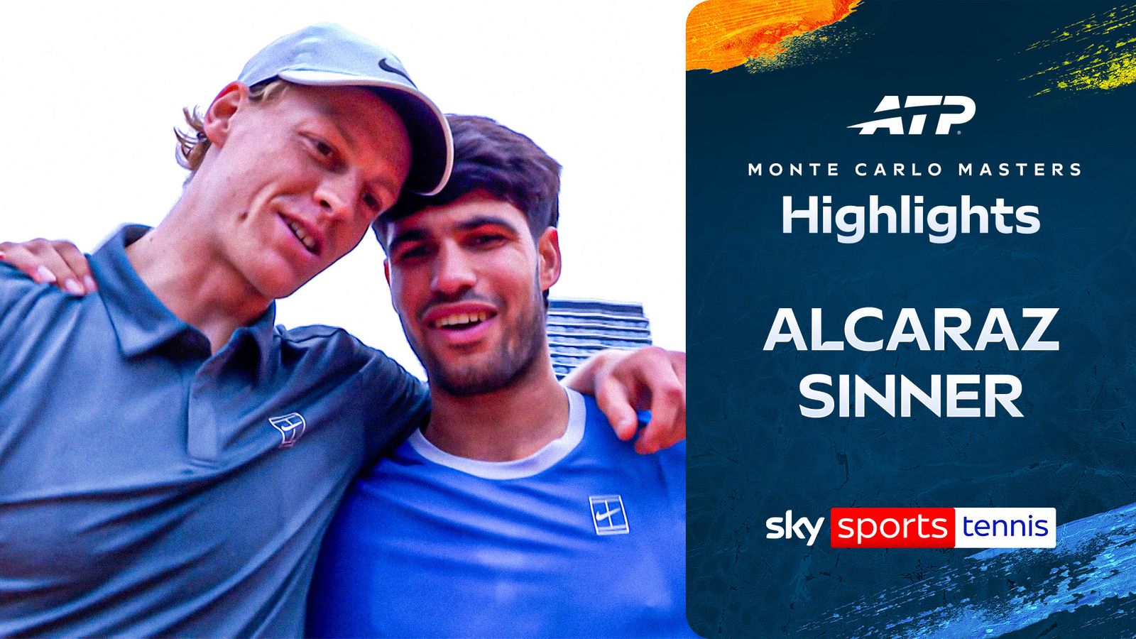 Carlos Alcaraz vs Jannik Sinner | Monte Carlo Masters highlights