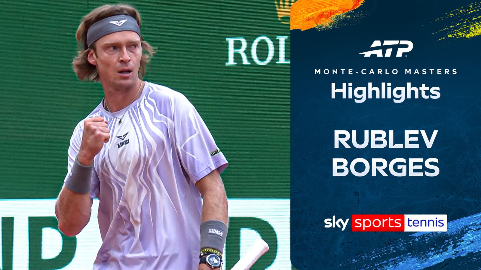 Andrey Rublev vs Nuno Borges | Monte-Carlo highlights | Tennis News ...