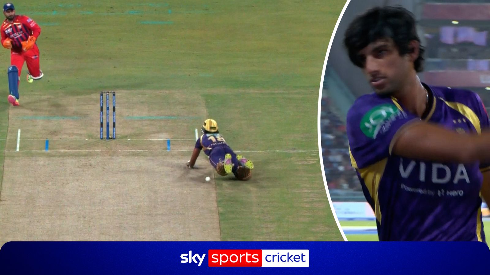 IPL: Angkrish Raghuvanshi FURIOUS after given out obstructing the field!