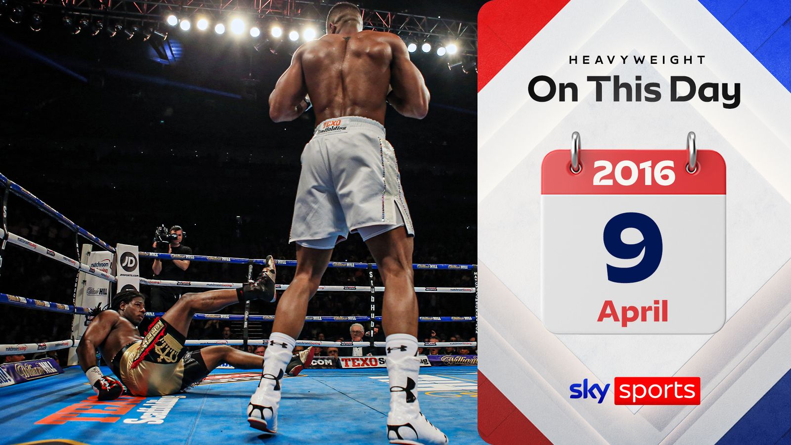 On This Day 10 years ago: Anthony Joshua stops Charles Martin to win maiden World title!