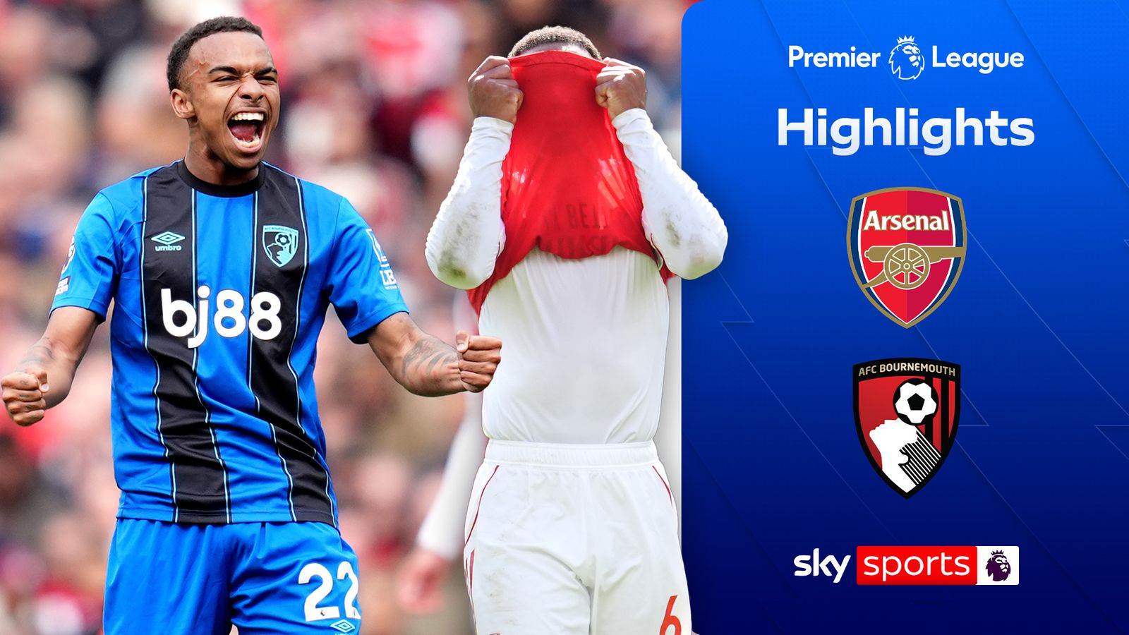 Arsenal 1-2 Bournemouth | Premier League highlights