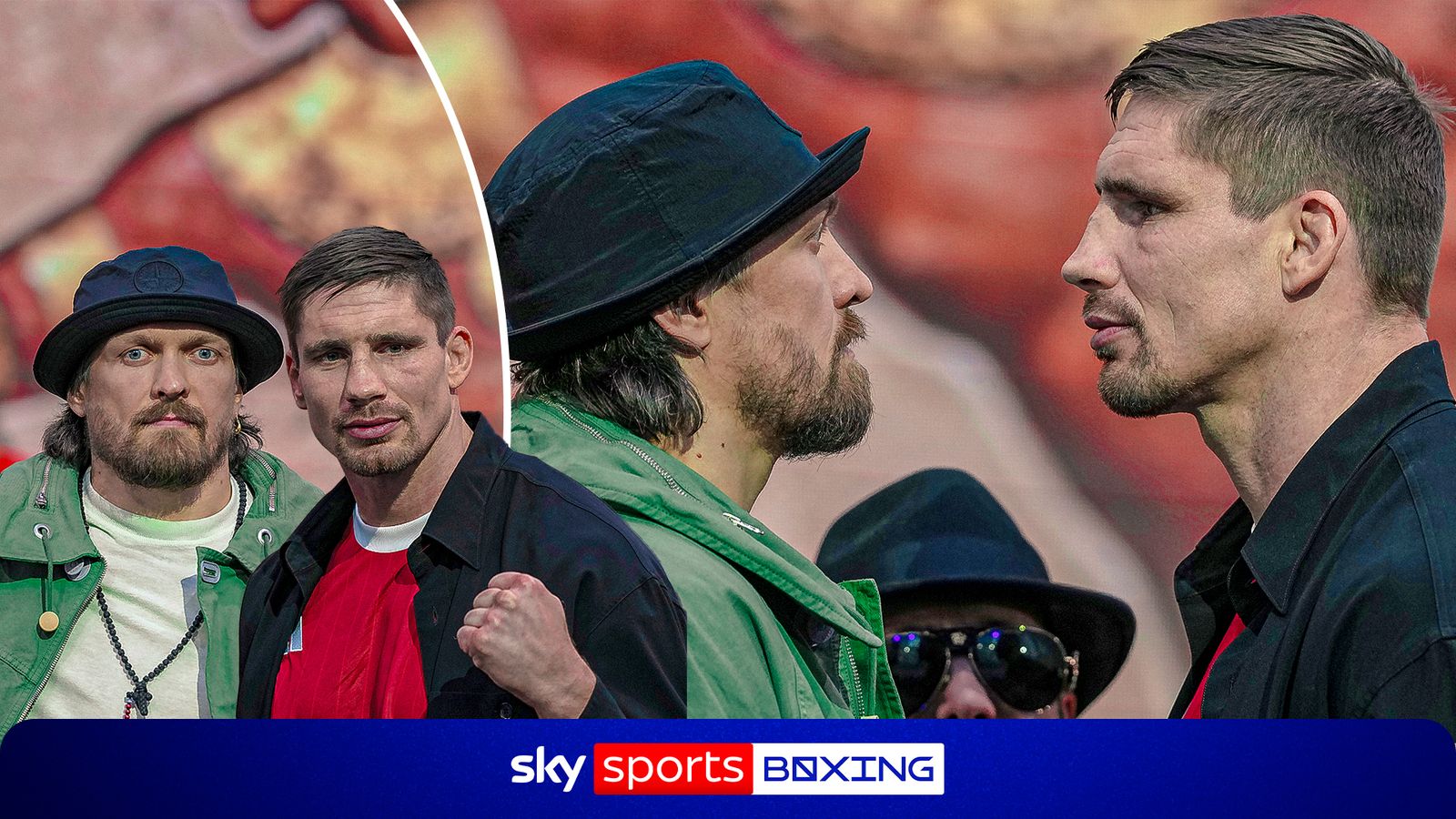 Oleksandr Usyk and Rico Verhoeven share INTENSE face-off!