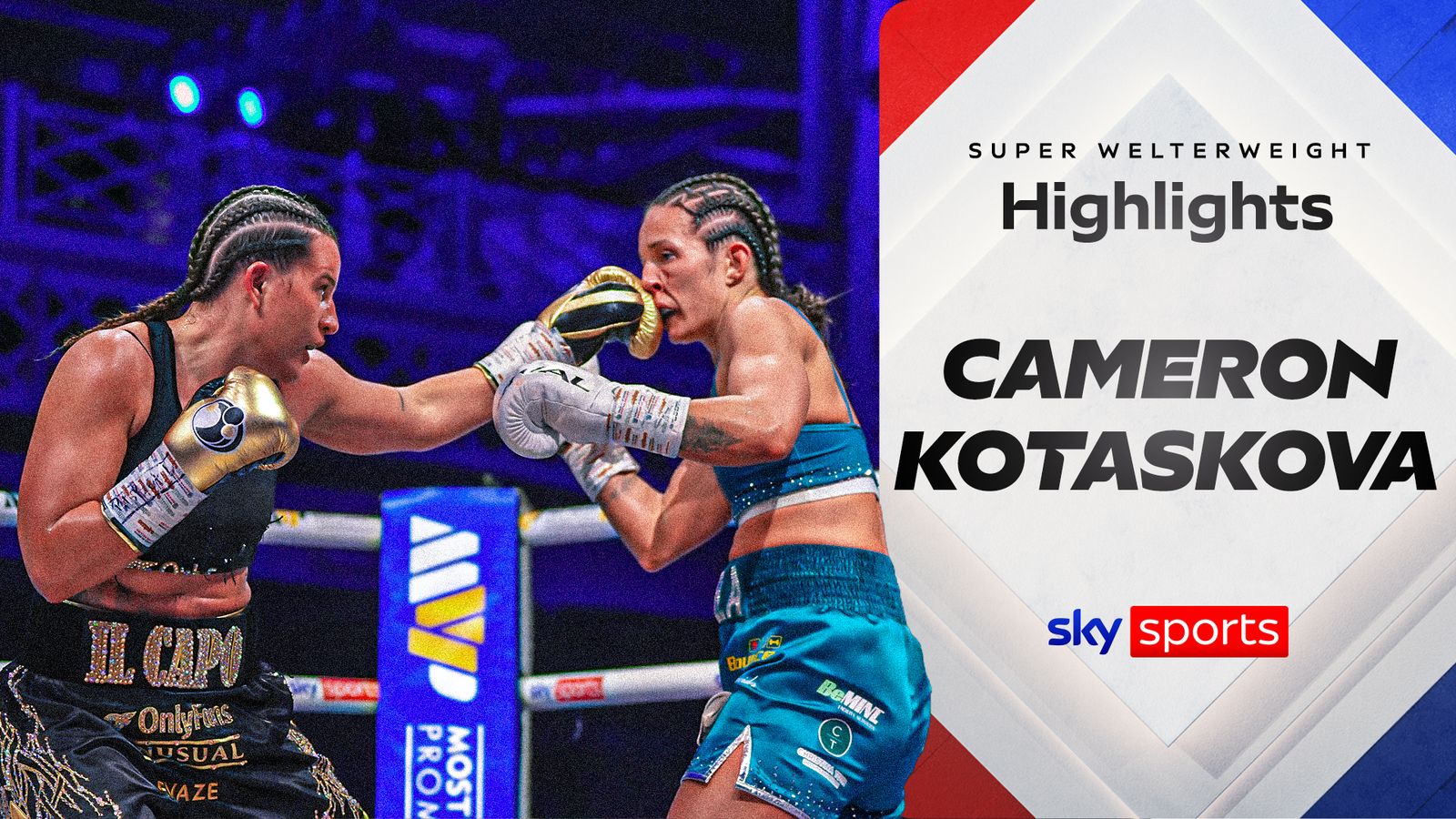 Chantelle Cameron vs Michaela Kotaskova | Fight highlights