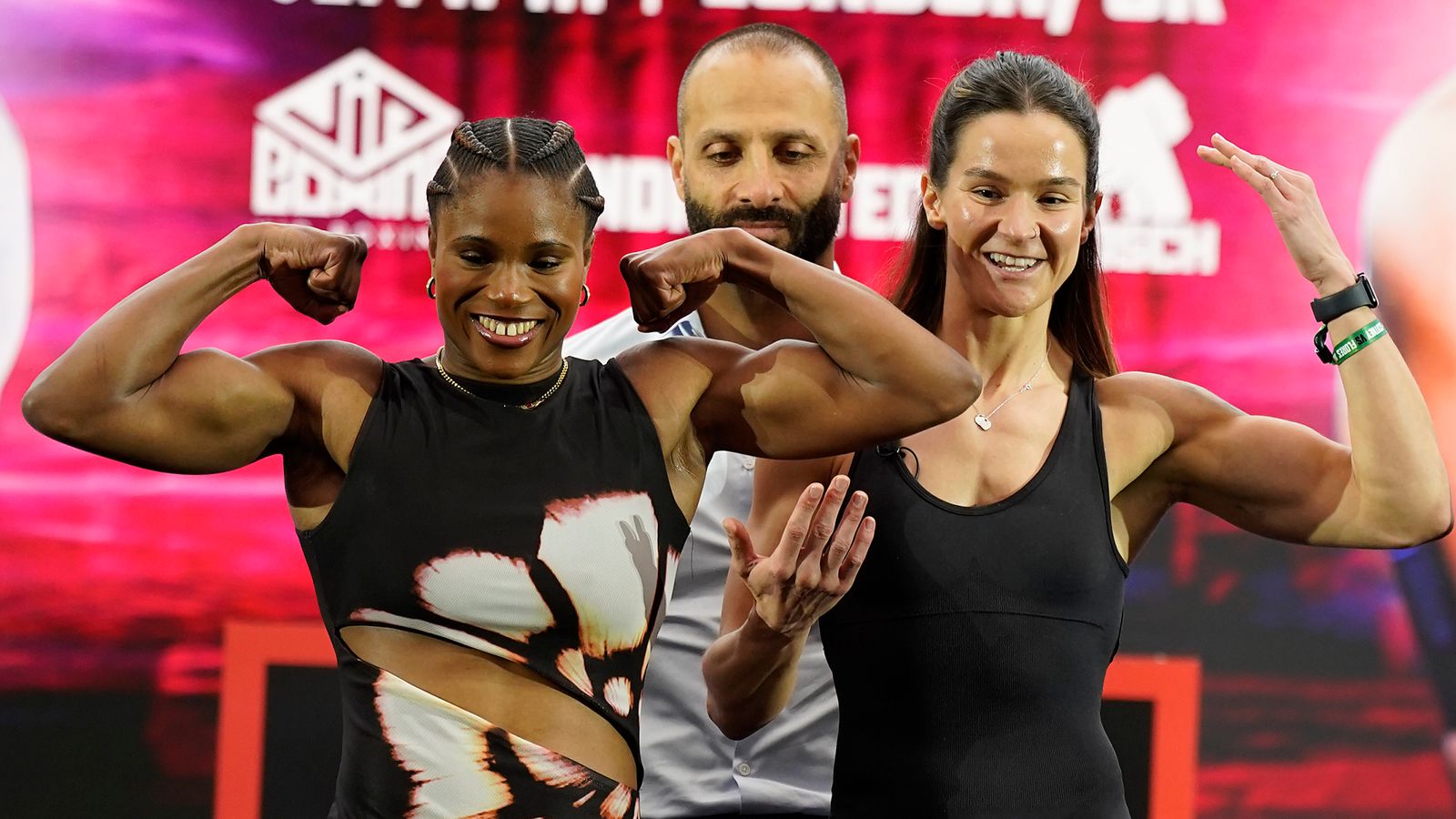 Caroline Dubois reacts to elbow barge from Terri Harper: 'She's trying to be me. She’s trying to pretend'