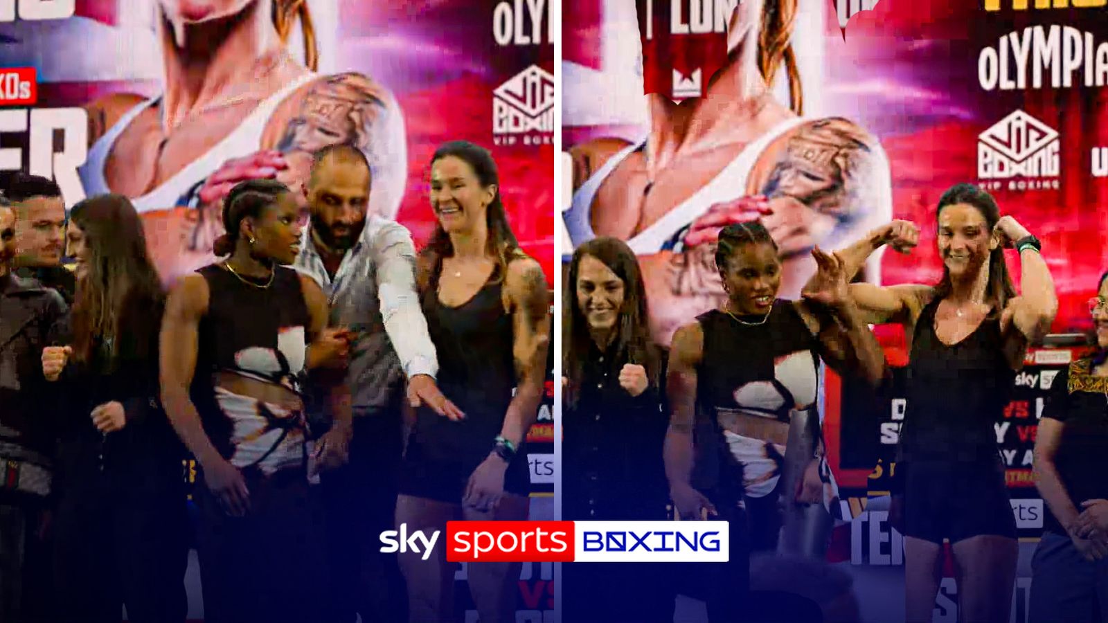 'Turn her off!' Caroline Dubois and Terri Harper separated after they clash AGAIN