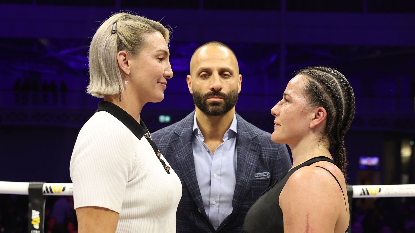 Chantelle Cameron becomes two-weight world champion as she dominates Michaela Kotaskova and calls for Mikaela Mayer next