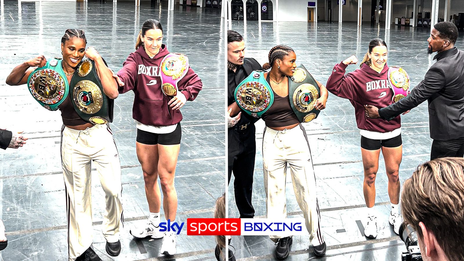 Terri Harper SHOVES Caroline Dubois in fiery photoshoot