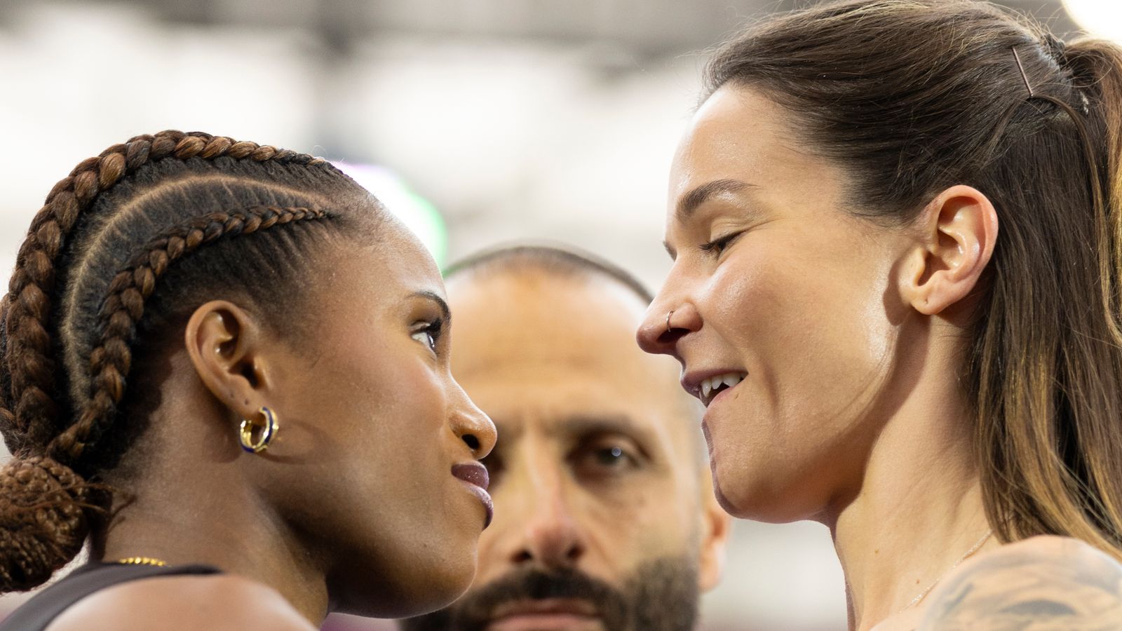 Terri Harper says Caroline Dubois is weaker than she imagined as pair are split by security again at pre-fight press conference