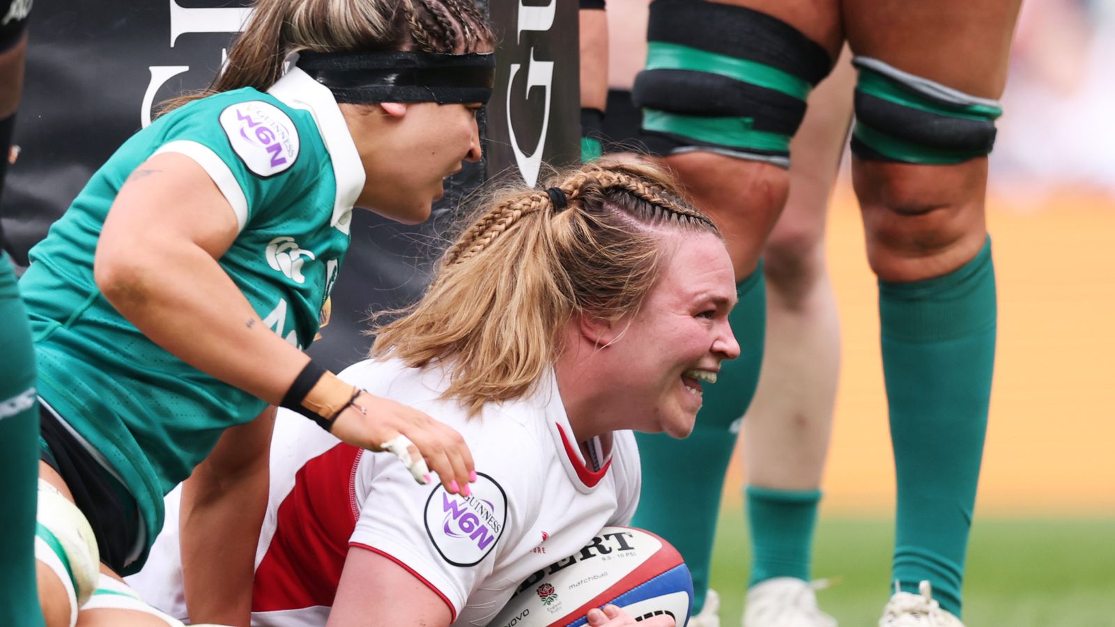 England 33-12 Ireland: Red Roses beat Ireland in front of record Women's Six Nations crowd