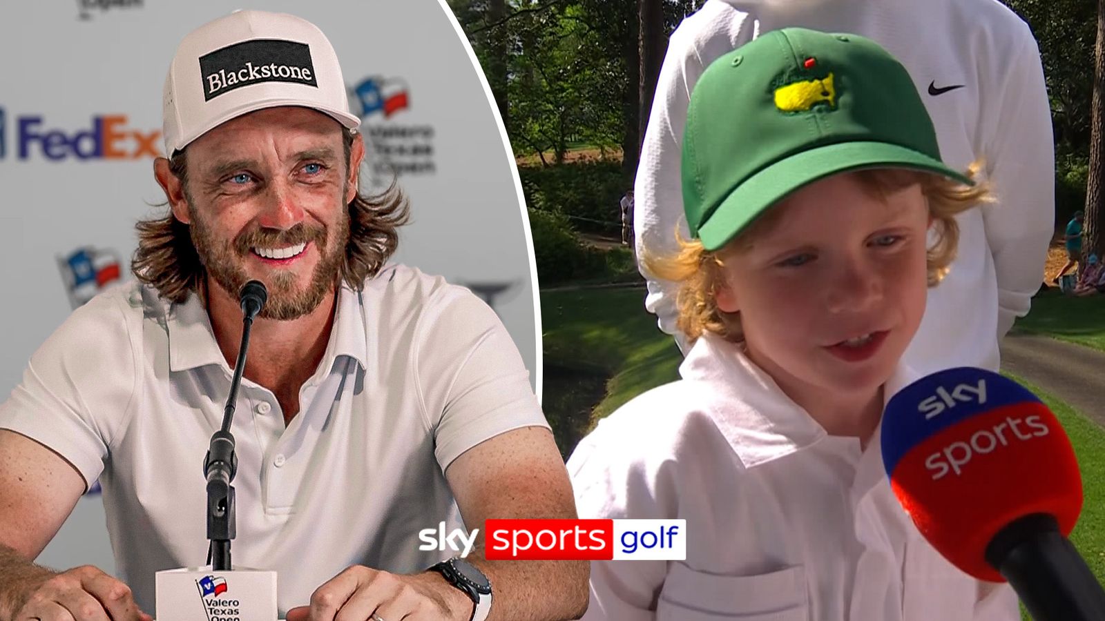 The Masters: Will Tommy Fleetwood's son Frankie achieve his dream of hitting Masters green?