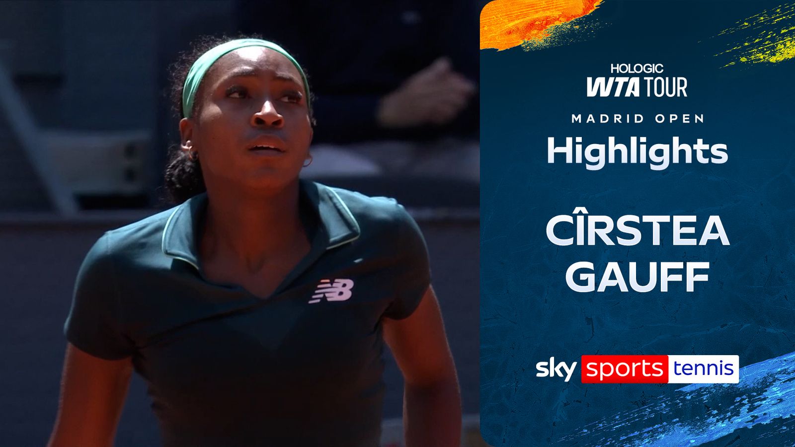 Sorana Cirstea vs Coco Gauff | Madrid Open highlights