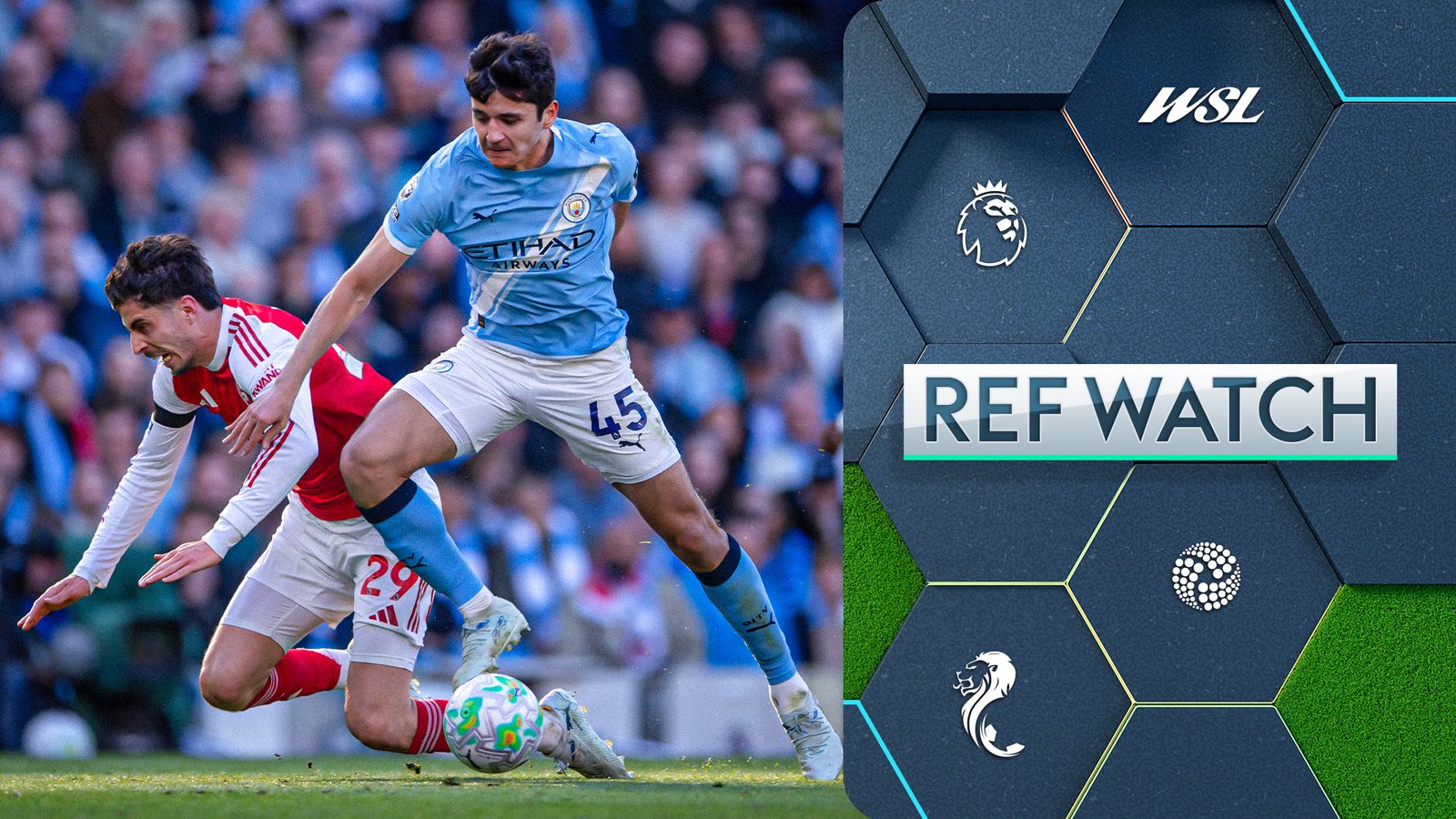 Man City vs Arsenal: Was Abdukodir Khusanov lucky to avoid a red card for challenge on Kai Havertz?