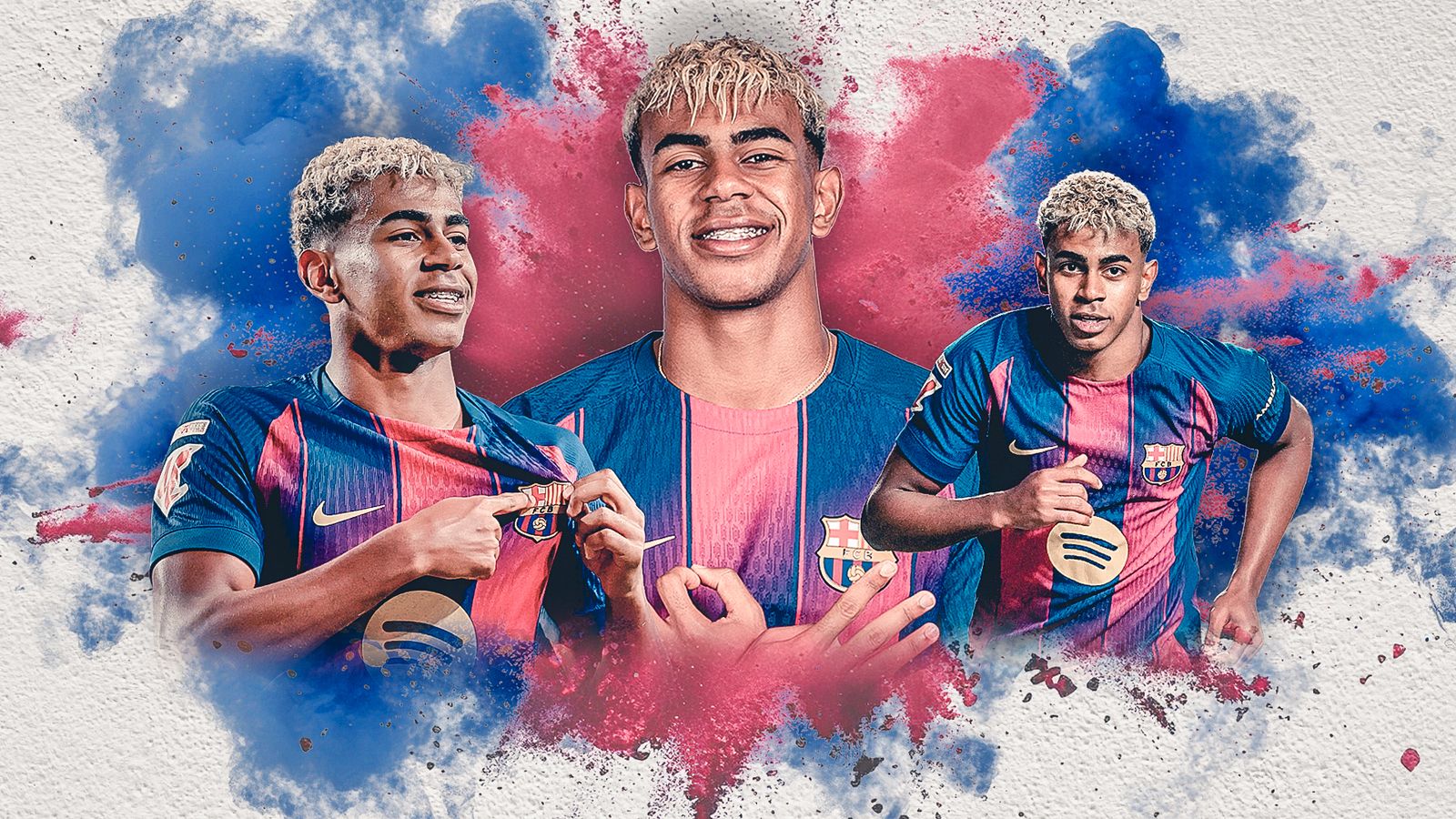 Headline: Football's NewProdigy Emerges, Lamine Yamal Redefines Excellence.