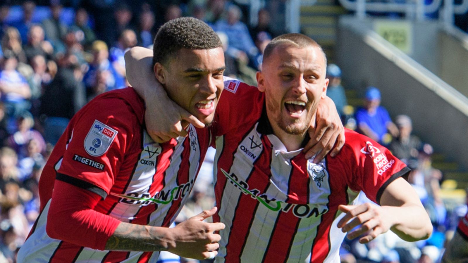 Reading 1-2 Lincoln: League One leaders promoted to the Championship for the first time in 65 years