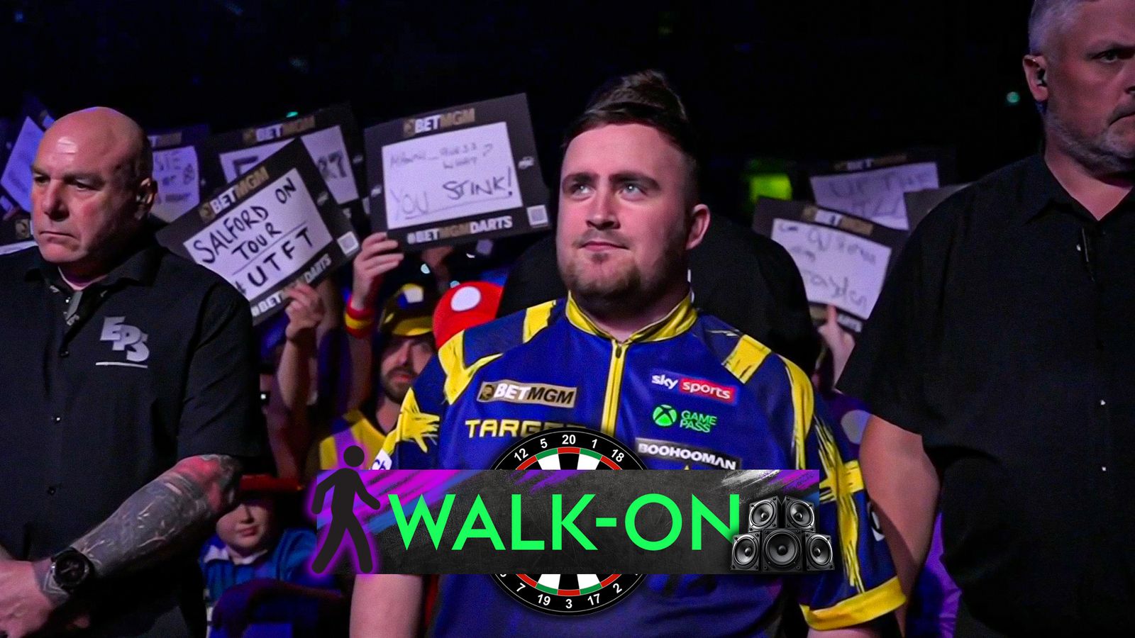 Premier League Darts: Luke Littler booed in Aberdeen during his walk-on
