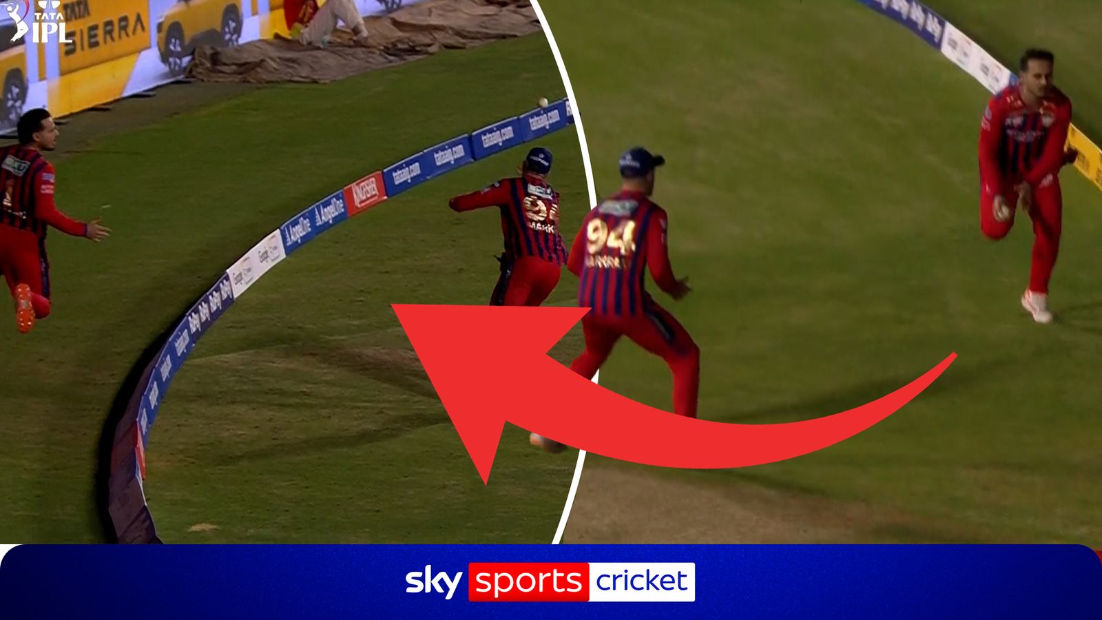 Most bizarre misfield you've ever seen?! Lucknow Super Giants' duo Abdul Samad and Aiden Markram's moment to forget!