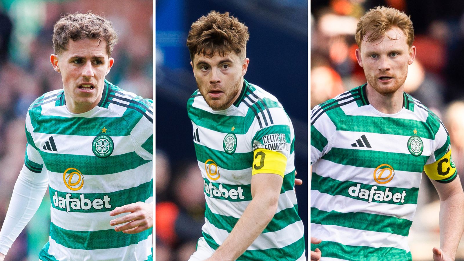 Martin O'Neill: Any Celtic boss would be happy James Forrest, Liam Scales and Luke McCowan have signed new deals