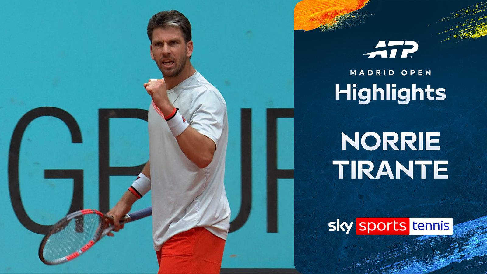 Cameron Norrie vs Thiago Agustin Tirante | Madrid Open highlights
