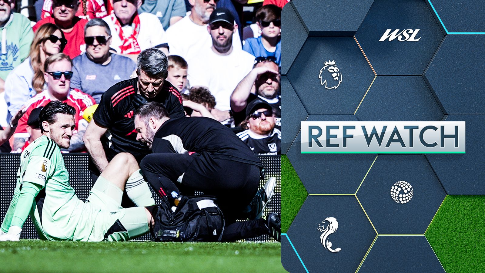 Ref Watch: Was Daniel Munoz right to carry on desite Freddie Woodman injury?