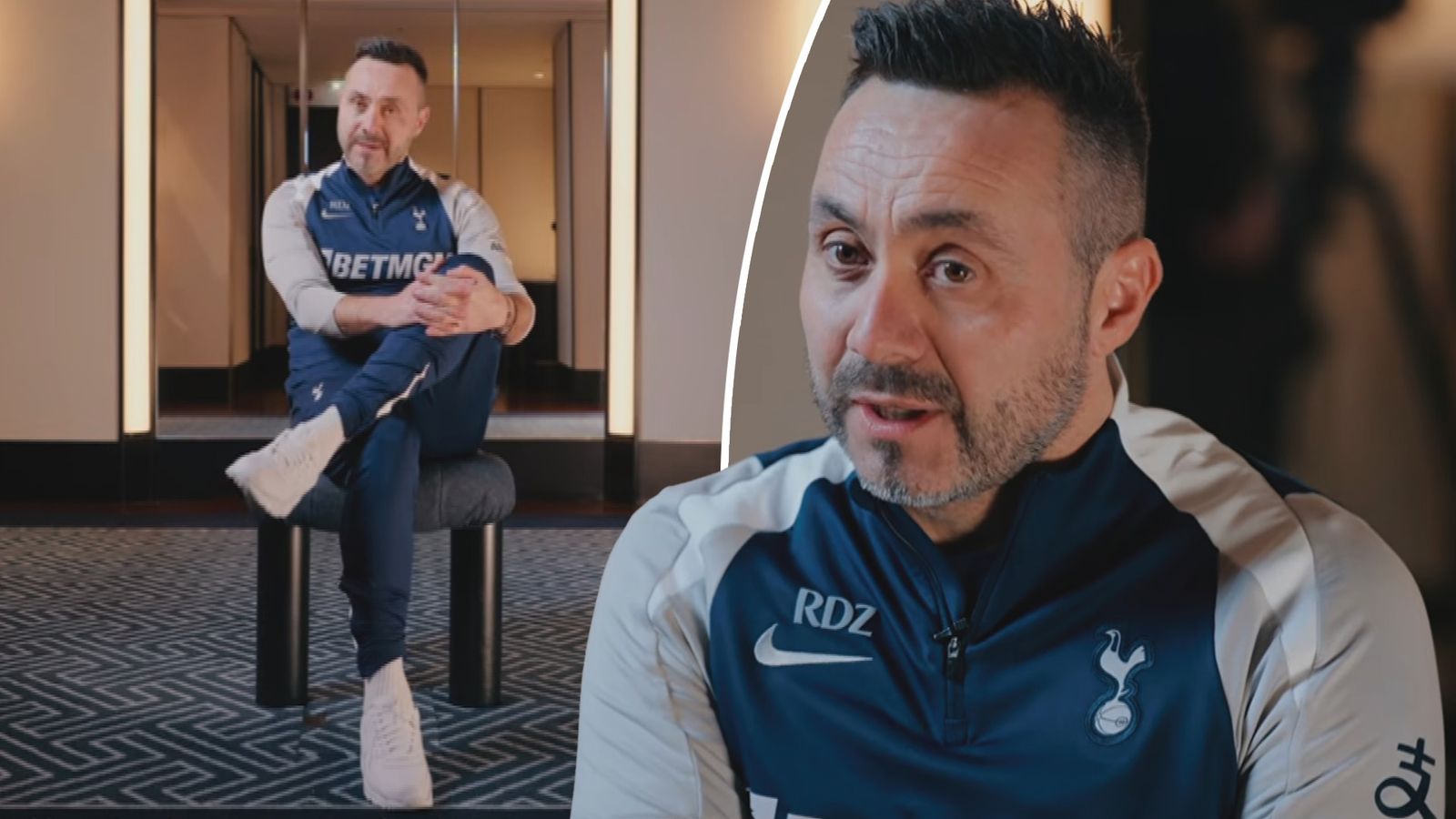 Roberto De Zerbi affirms Spurs commitment and response to criticism over Greenwood comments - Sky Sports