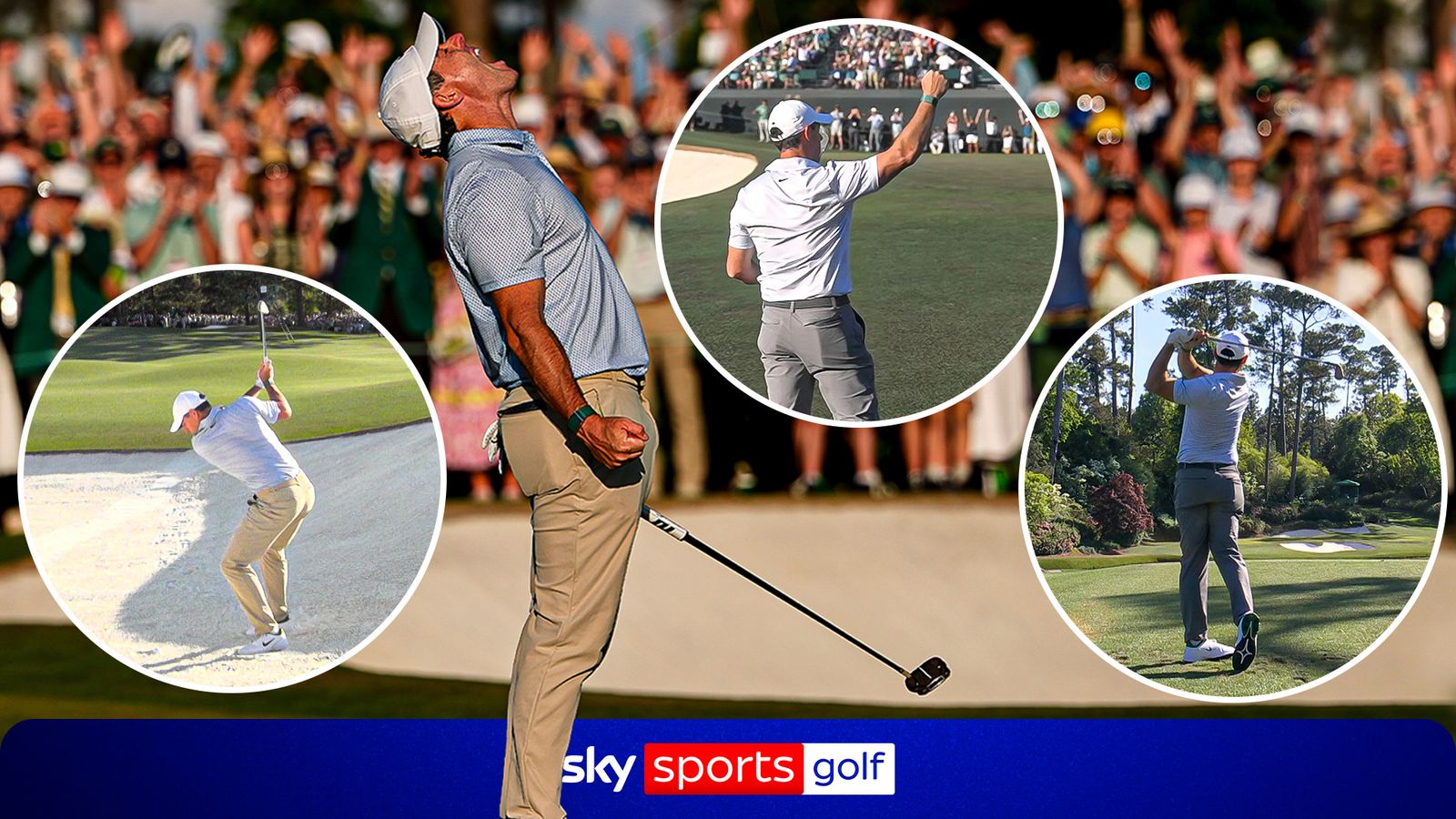 EVERY club in the bag | Rory's best Augusta shots from driver to putter!