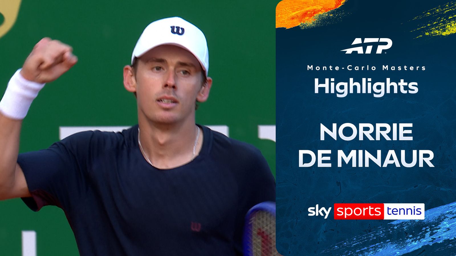 Cameron Norrie vs Alex De Minaur | Monte Carlo Highlights