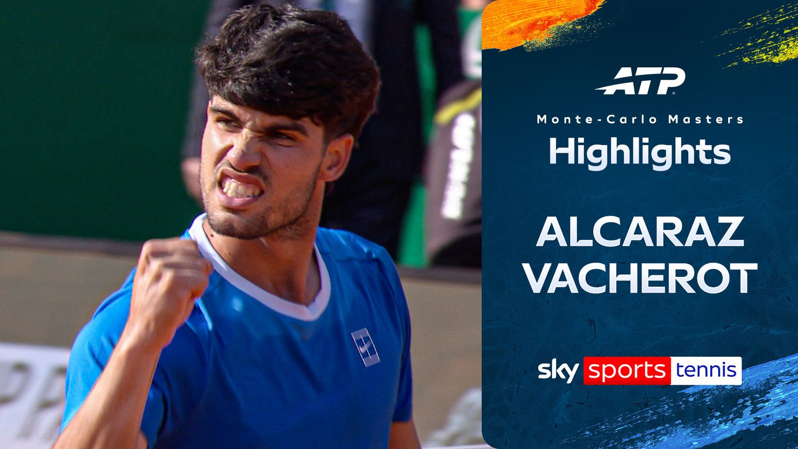 Carlos Alcaraz vs Valentin Vacherot | Monte Carlo highlights