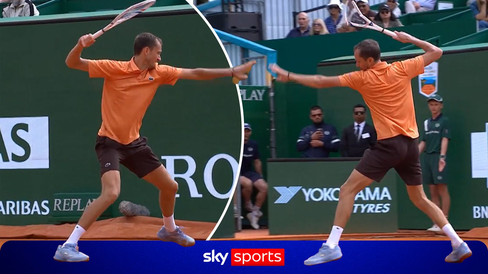 Daniil Medvedev smashes racket SEVEN times in HUGE outburst!