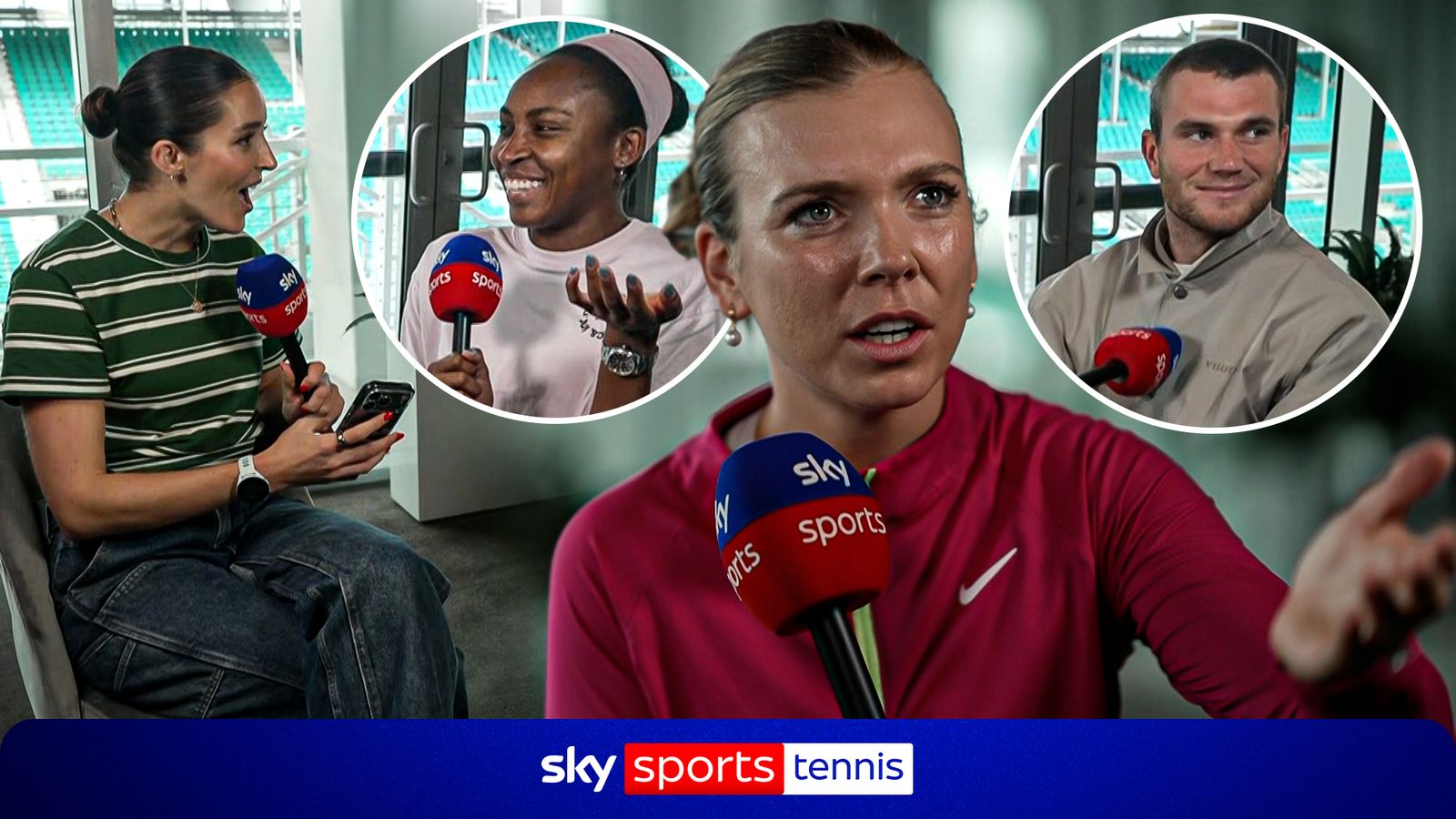 Tennis stars guess the song that was number one in charts on the day they were born