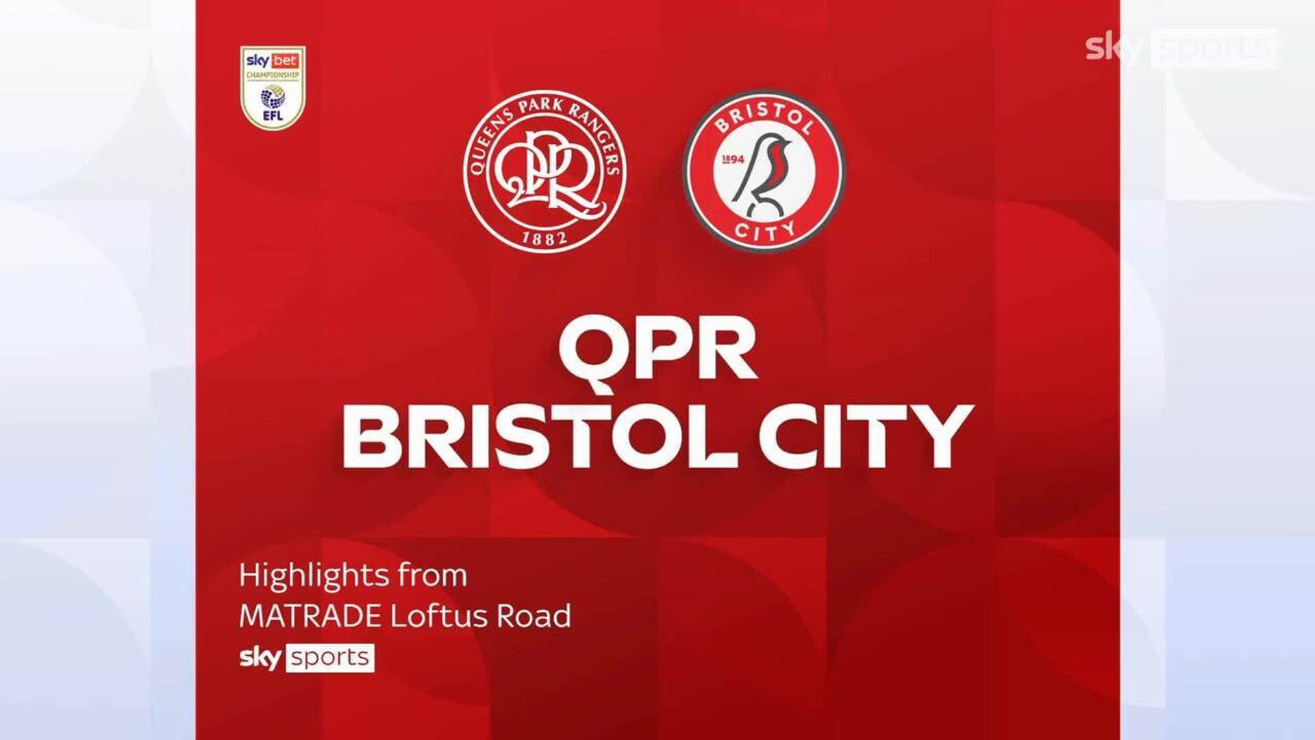 QPR 0-0 Bristol City