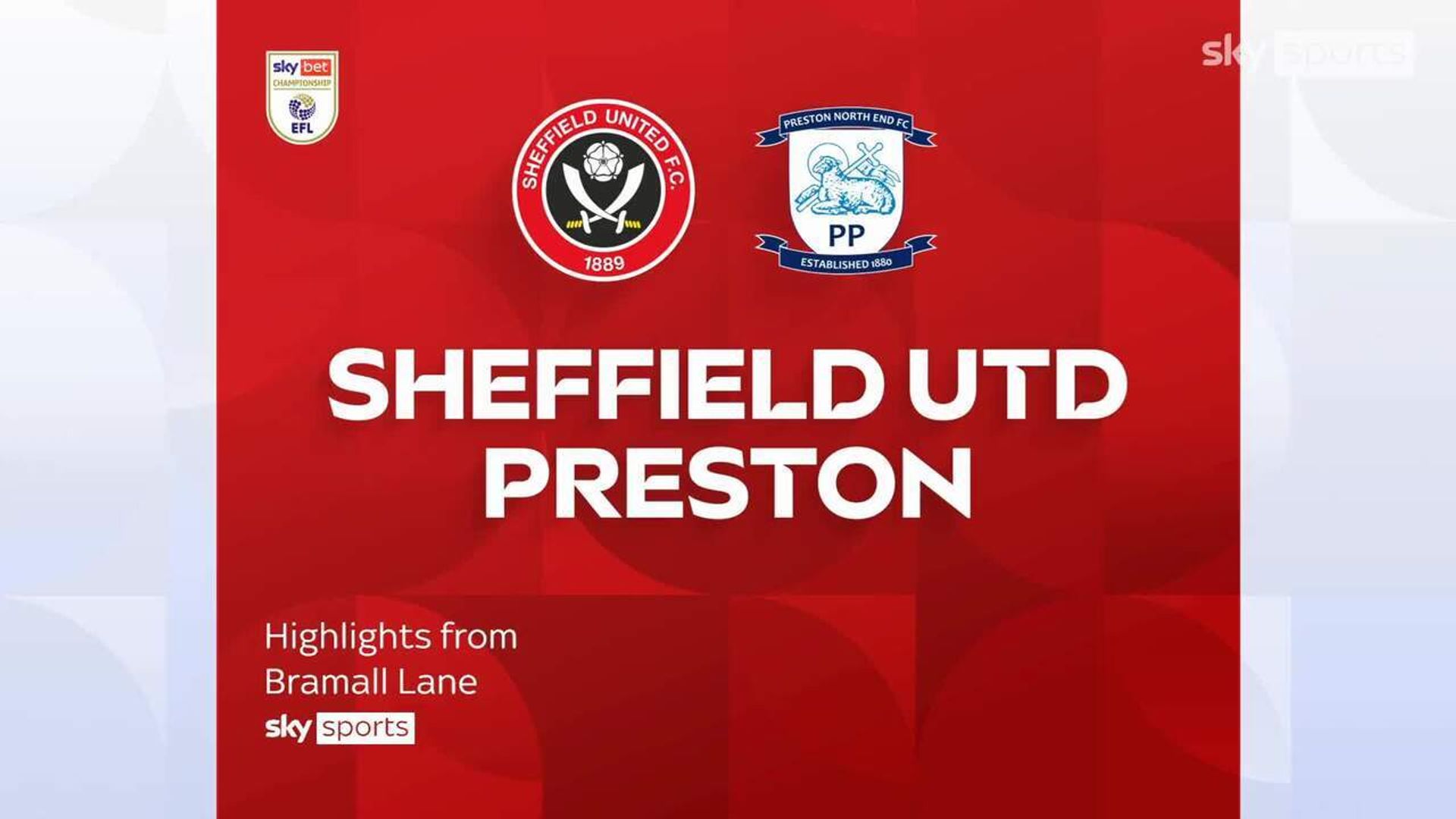 Sheffield United 2-3 Preston North End