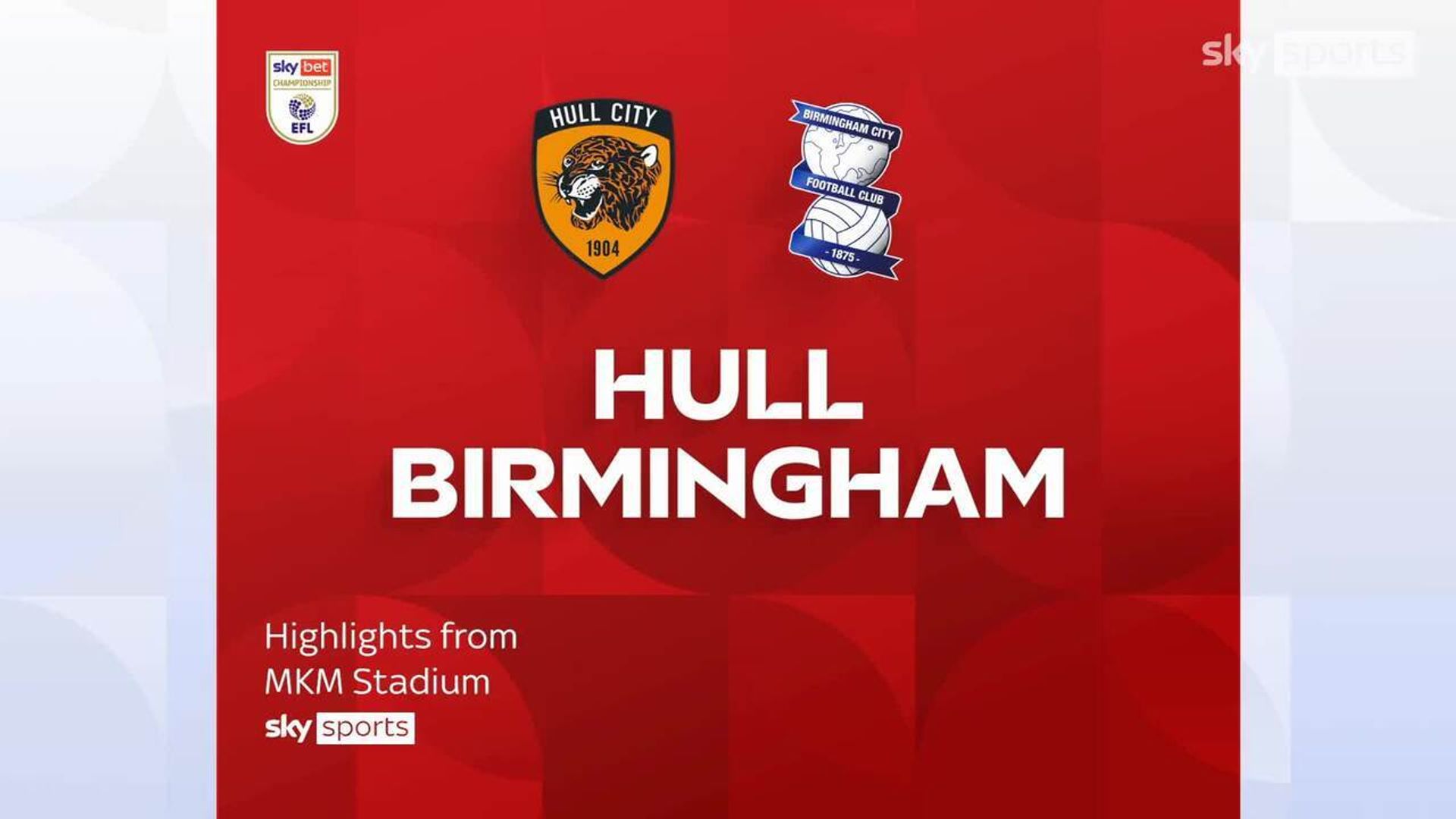 Hull 1-1 Birmingham