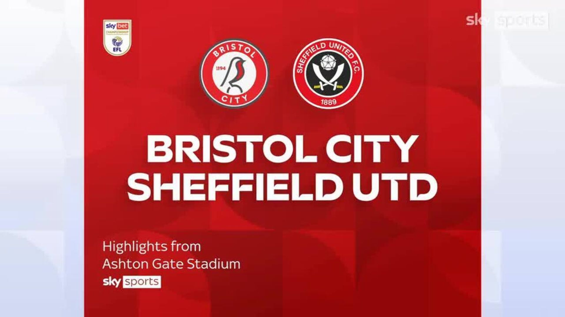 Bristol City 1-0 Sheffield United
