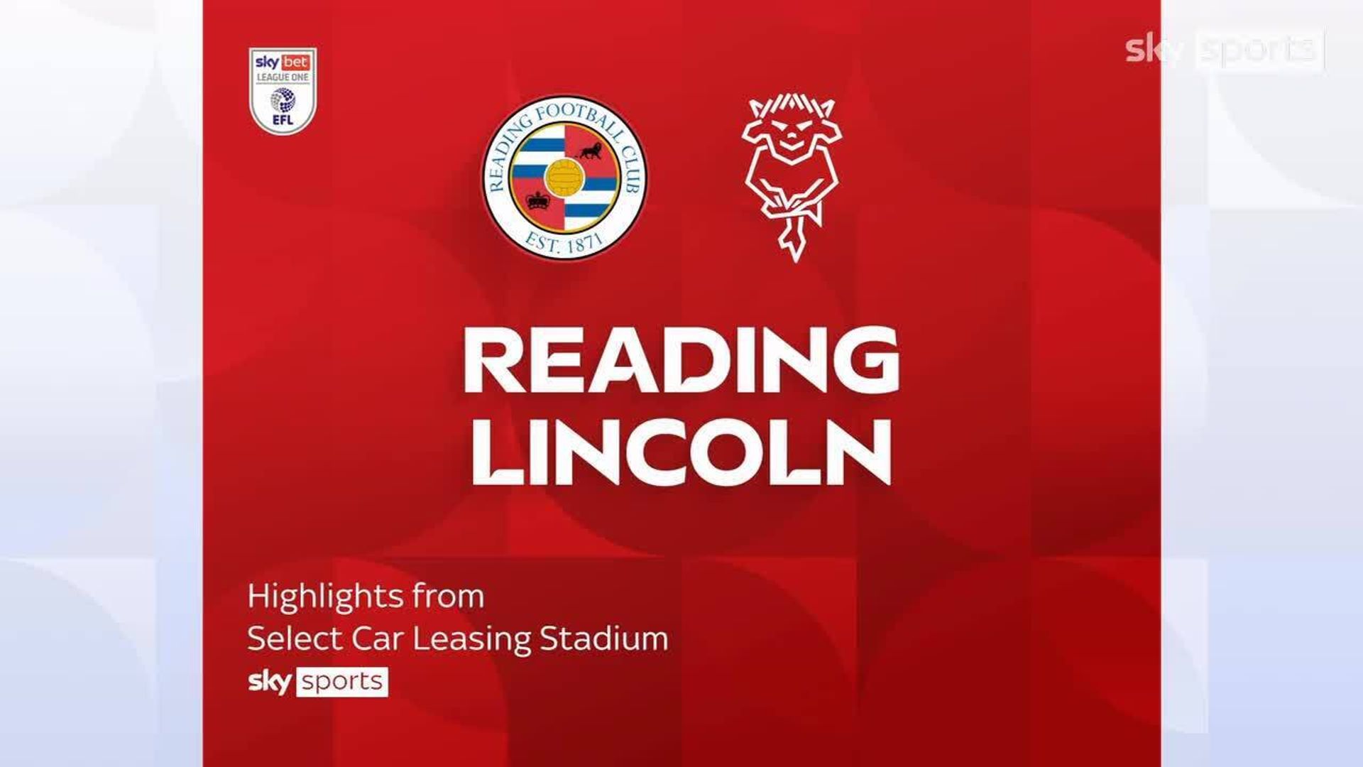 Lincoln City promoted to the Championship with victory over Reading