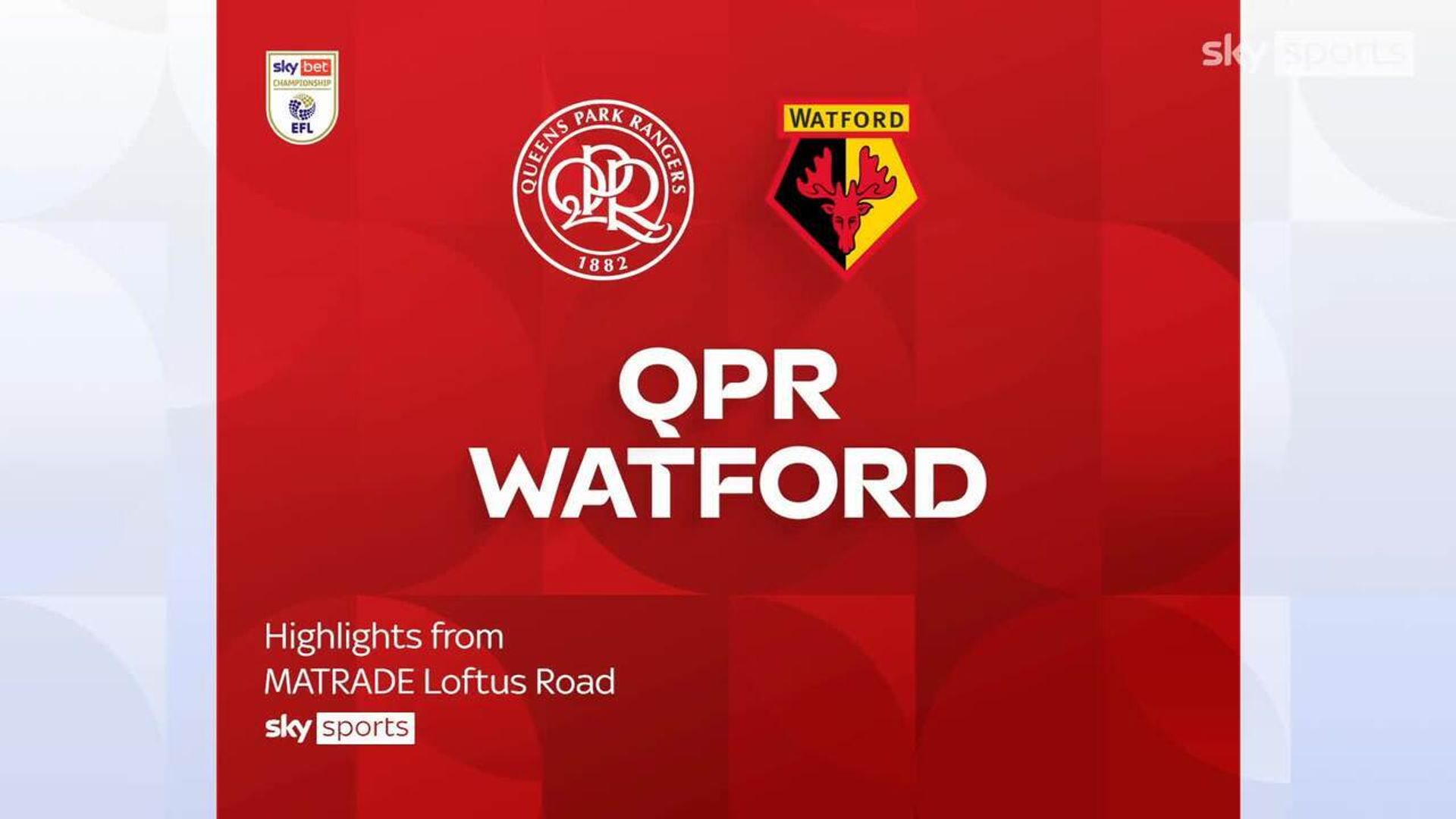 QPR 2-1 Watford