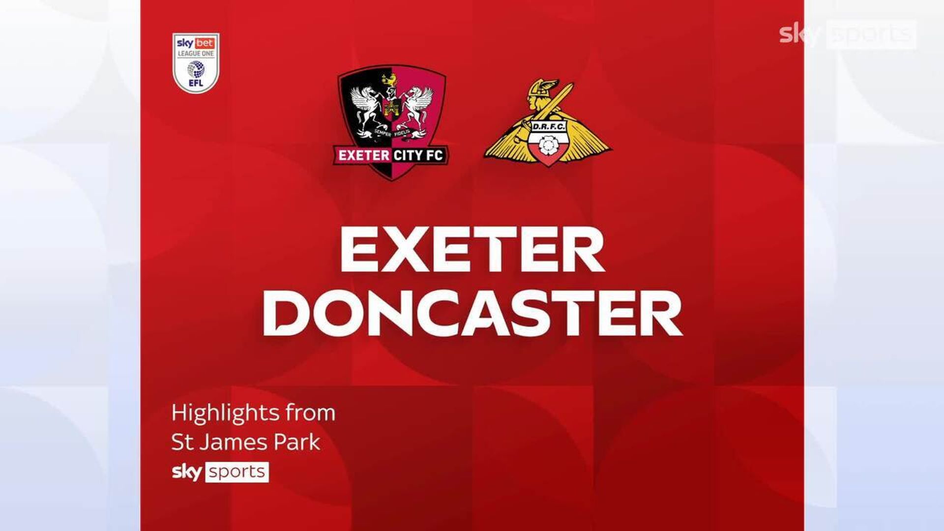 Exeter 3-0 Doncaster