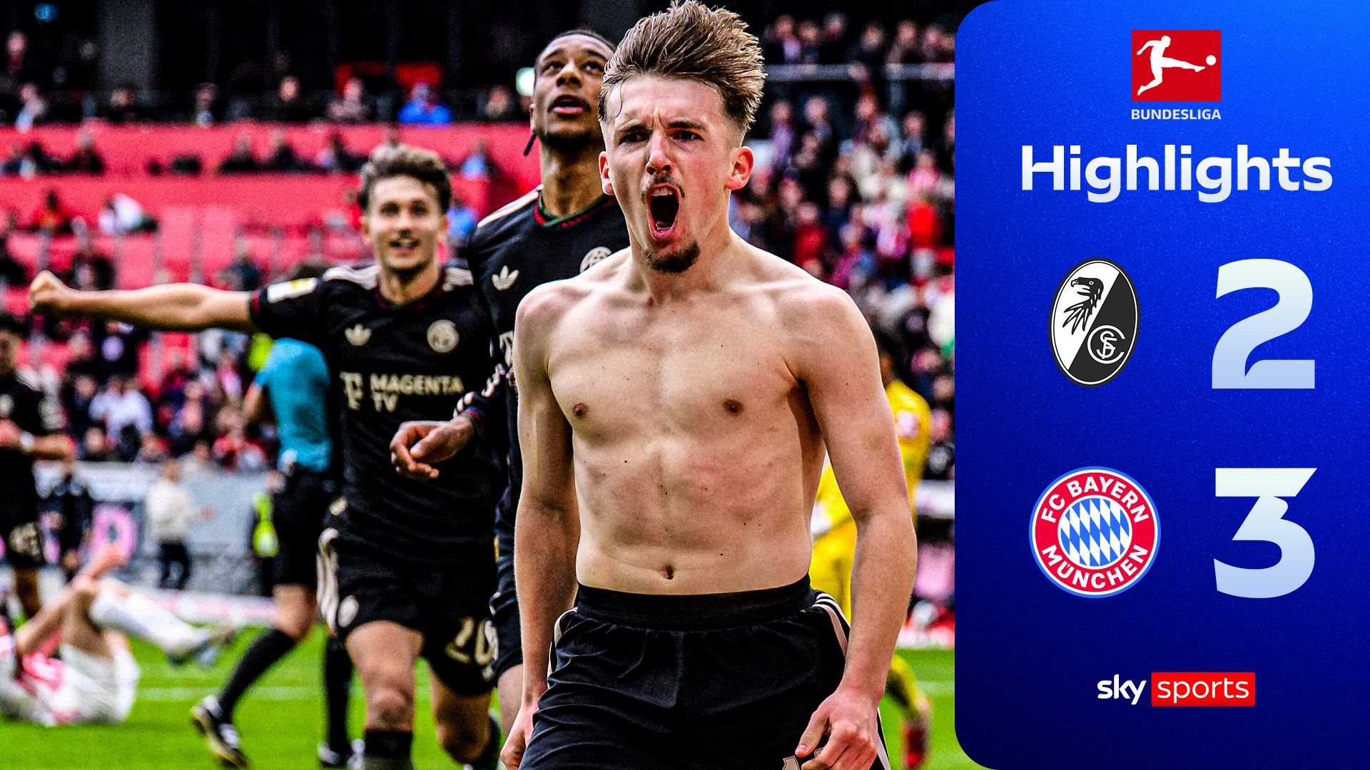 SCENES! 17-year-old Karl scores 99th-minute winner for Bayern!