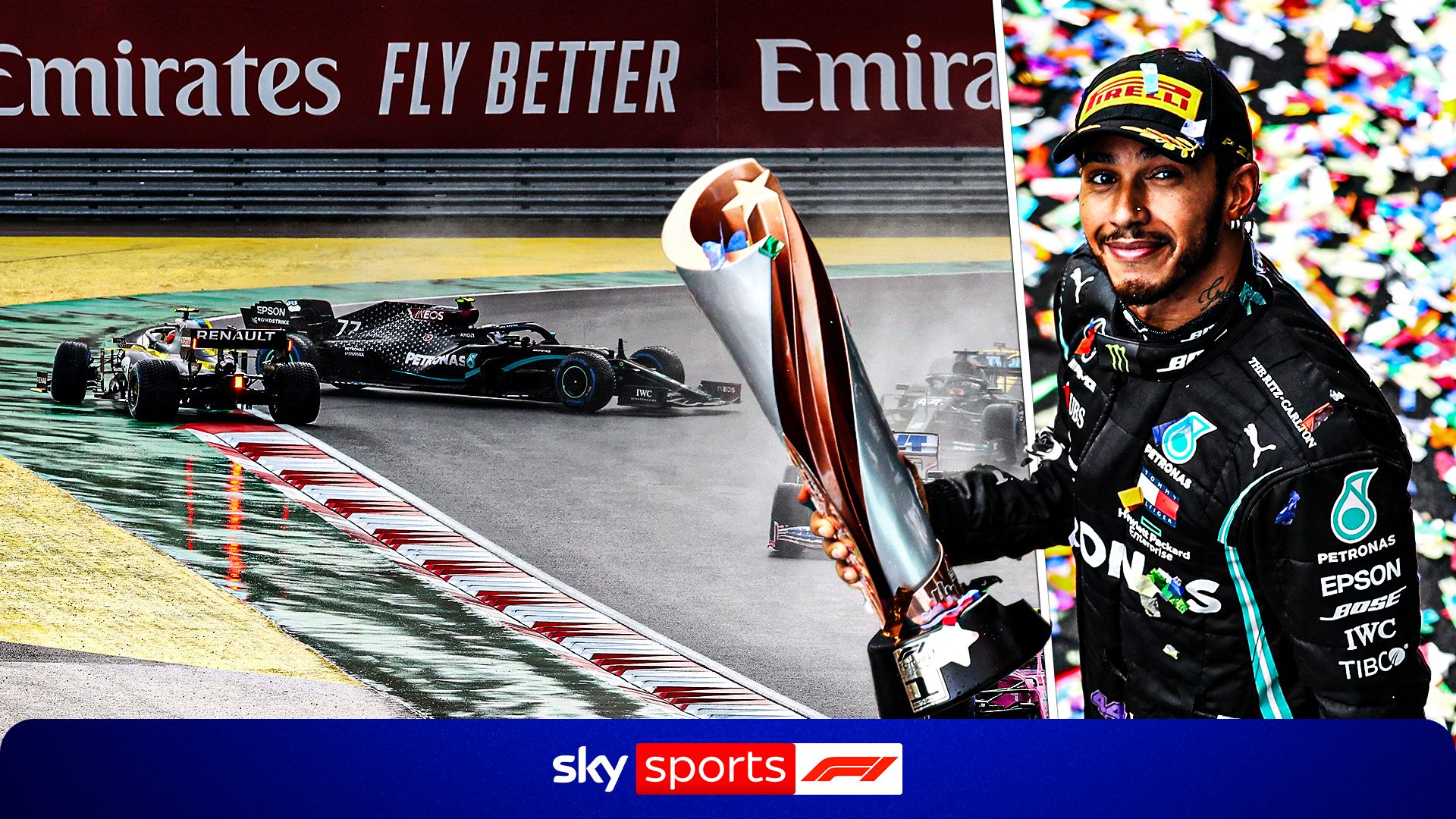 Turkish GP returns! When Hamilton claimed seventh world title at CHAOTIC 2020 race