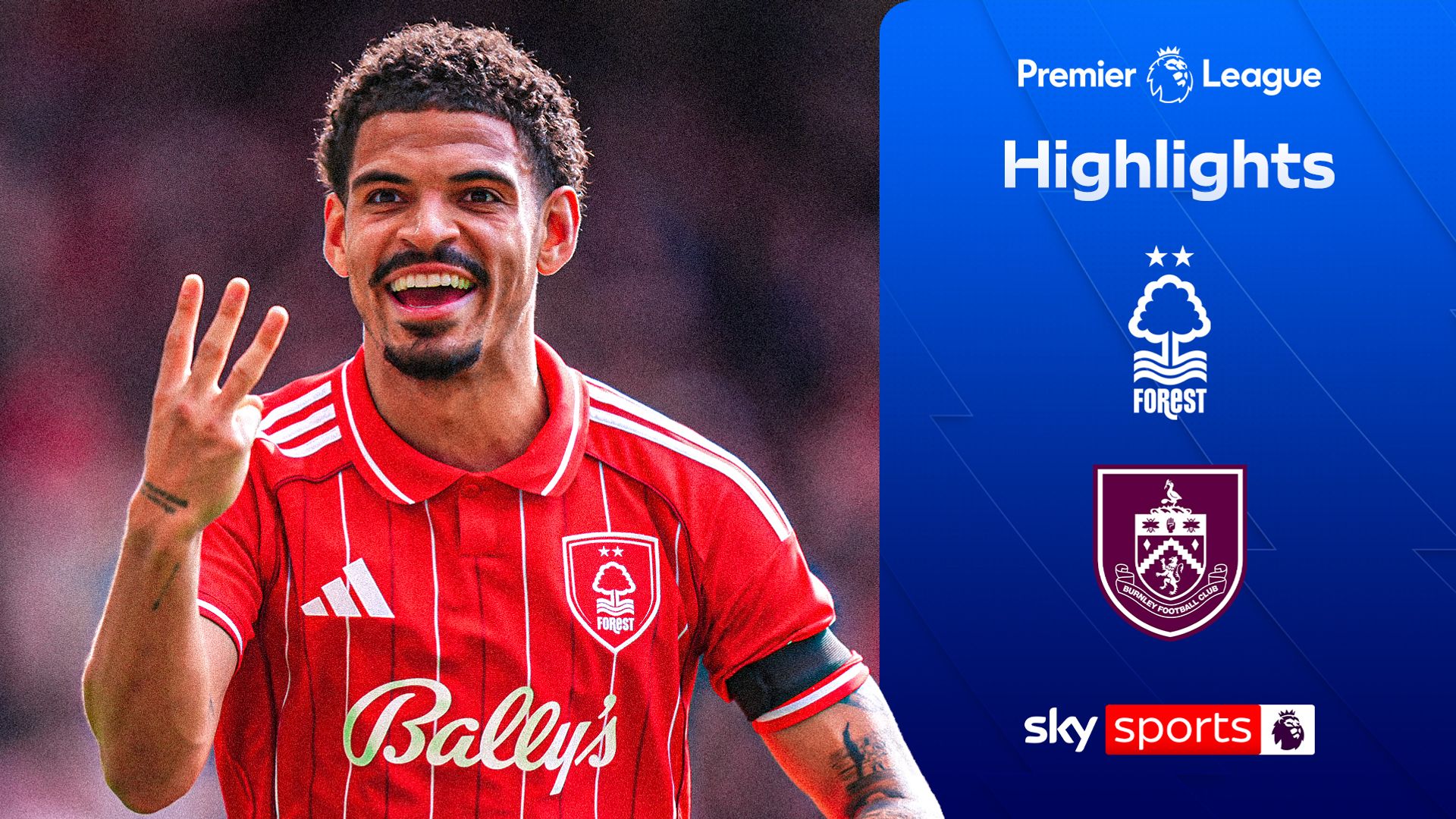 Forest extend gap over Spurs as Gibbs-White hat-trick buries Burnley