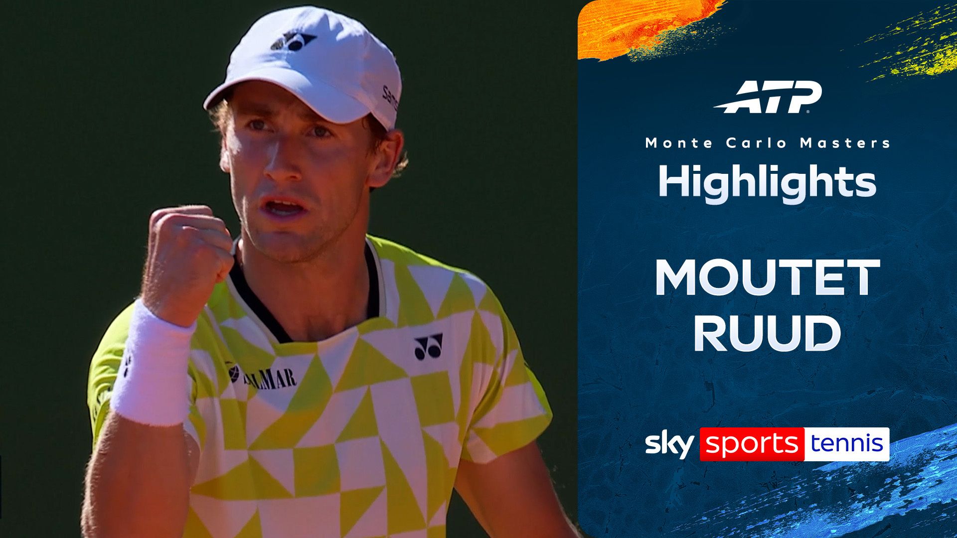 Ruud advances in Monte Carlo with victory over Moutet