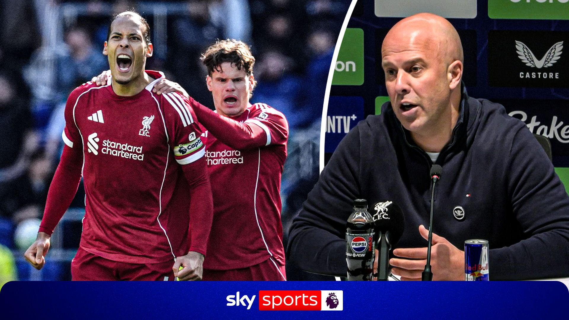 Slot pleased with 'big moment' win at Everton and hails Woodman impact