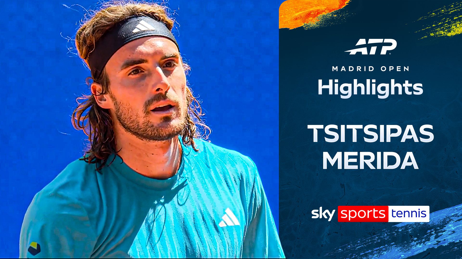 Tsitsipas shakes off Merida in straight sets at Madrid Open