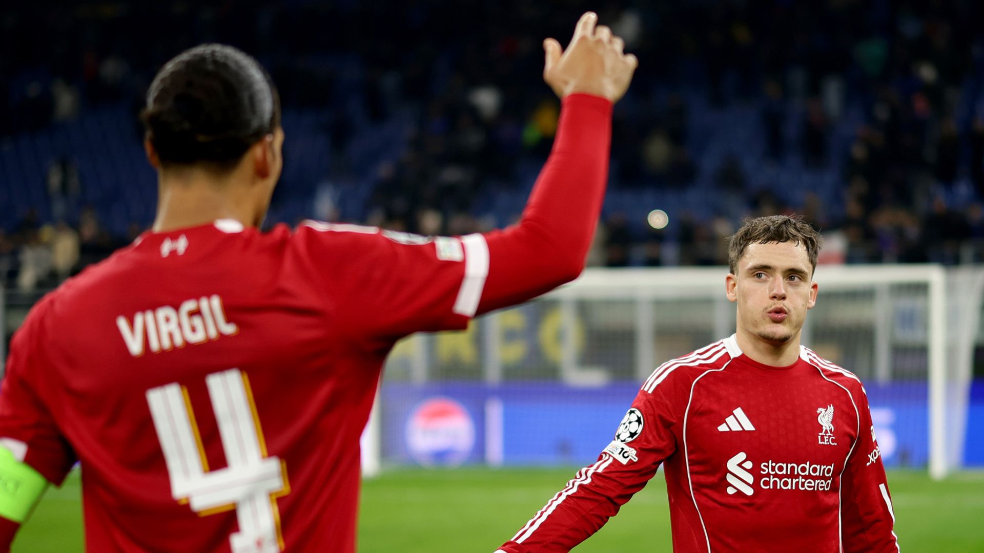 Wirtz disagrees with Van Dijk's 'gave up' criticism after Man City rout