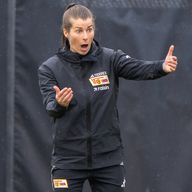 Marie-Louise Eta will oversee Union Berlin's final five games of the season as interim head coach
