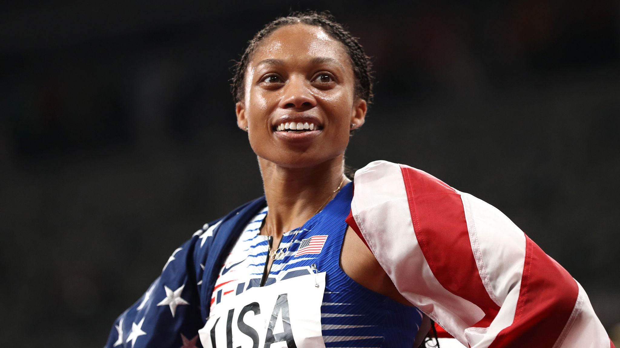 Allyson Felix targets Los Angeles 2028 Olympics at 42 years old: Seven-time gold medallist to come out of retirement | Athletics News | Sky Sports