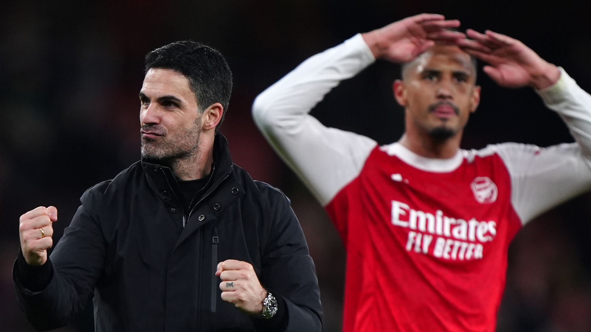 Mikel Arteta interview: Arsenal manager urges his players to enjoy final weeks of the season with Premier League and Champions League title races